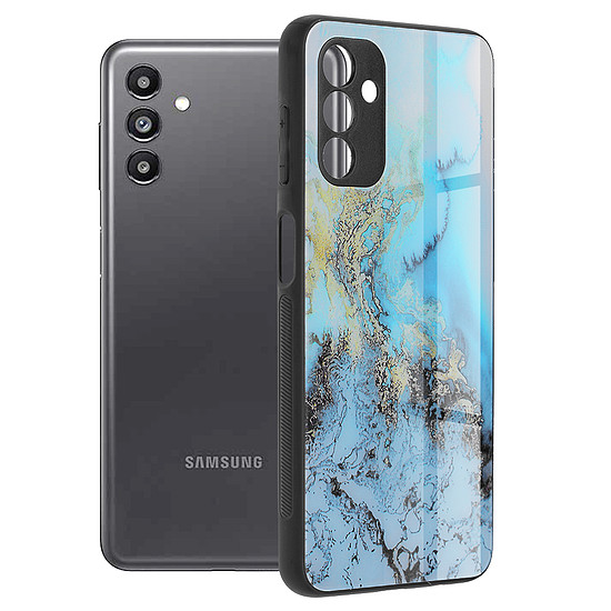 Techsuit - Glaze Series - Samsung Galaxy A13 5G / A04s - Blue Ocean (KF237970)