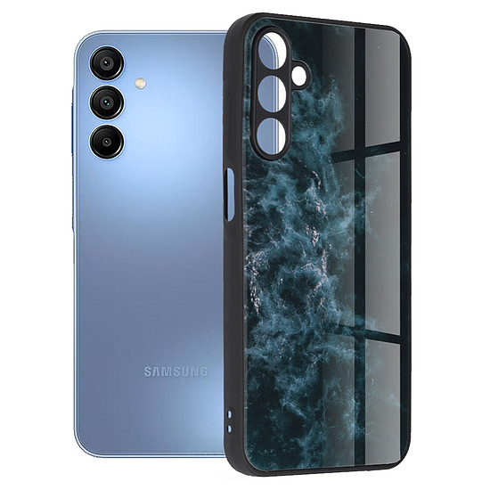 Techsuit - Glaze Series - Samsung Galaxy A15 4G / A15 5G - Blue Nebula (KF2315651)