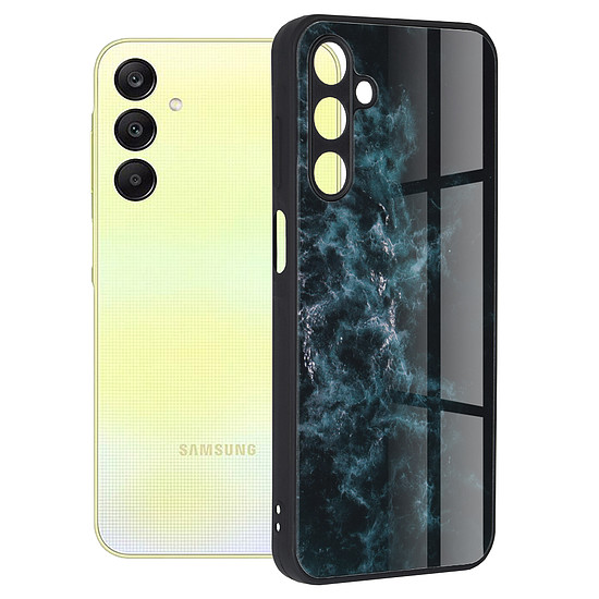 Techsuit - Glaze Series - Samsung Galaxy A25 5G - Blue Nebula