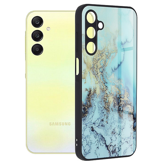 Techsuit - Glaze Series - Samsung Galaxy A25 5G - Blue Ocean