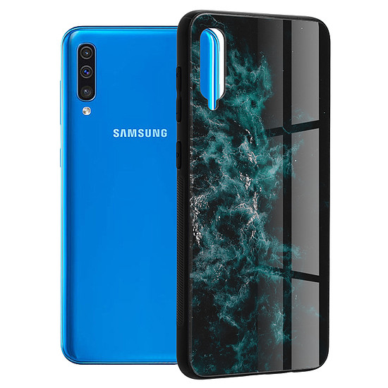 Techsuit - Glaze Series - Samsung Galaxy A30s / A50 / A50s - Blue Nebula (KF235357)