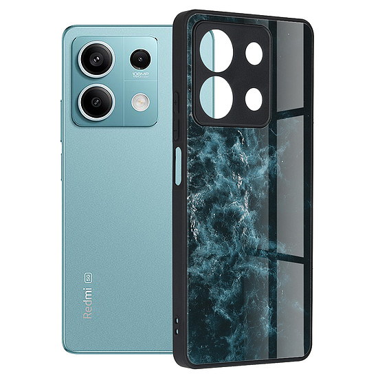 Techsuit - Glaze Series - Xiaomi Redmi Note 13 5G - Blue Nebula (KF2317123)