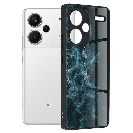 Techsuit - Glaze Series - Xiaomi Redmi Note 13 Pro+ 5G - Blue Nebula (KF2317131)