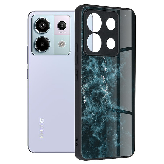 Techsuit - Glaze Series - Xiaomi Redmi Note 13 Pro 5G / Poco X6 - Blue Nebula (KF2317127)