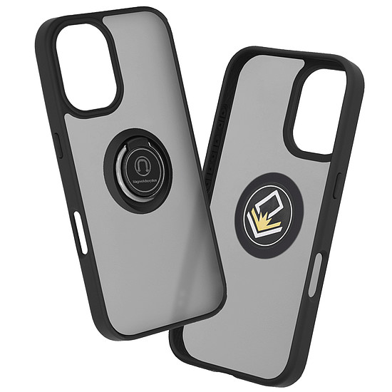 Techsuit - Glinth - iPhone 16 - Fekete (KF2330927)