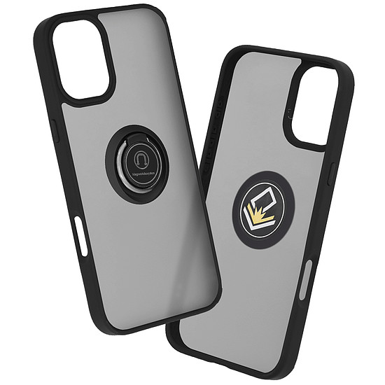 Techsuit - Glinth - iPhone 16 Plus - Fekete (KF2330928)