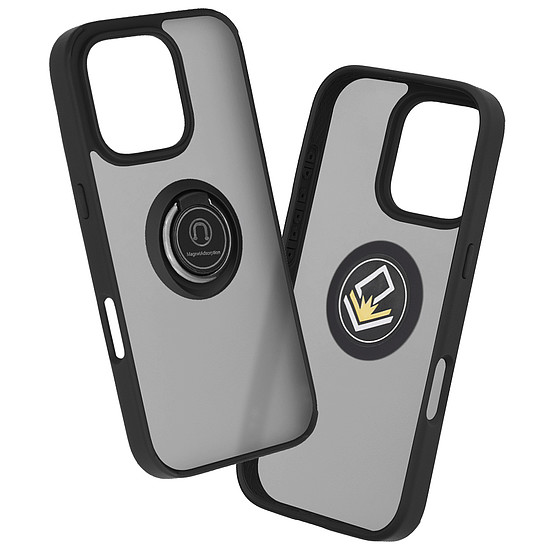 Techsuit - Glinth - iPhone 16 Pro - Fekete (KF2330929)