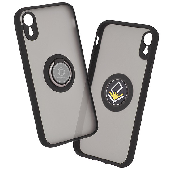 Techsuit - Glinth (ömlesztett) - iPhone XR - Fekete (KF23556)