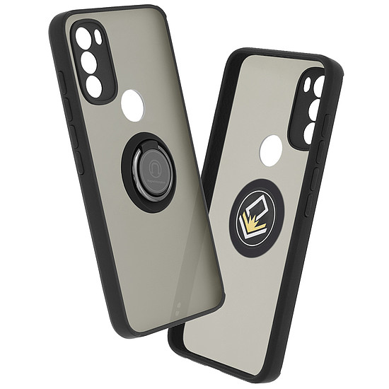 Techsuit - Glinth (tömeges) - Motorola Moto G71 5G - Fekete (KF238134)