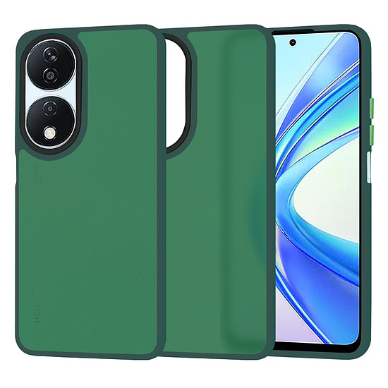 Techsuit - HaloFrost Series - Honor X7b / X7b 5G / 90 SMART - Midnight Green (KF2326097)