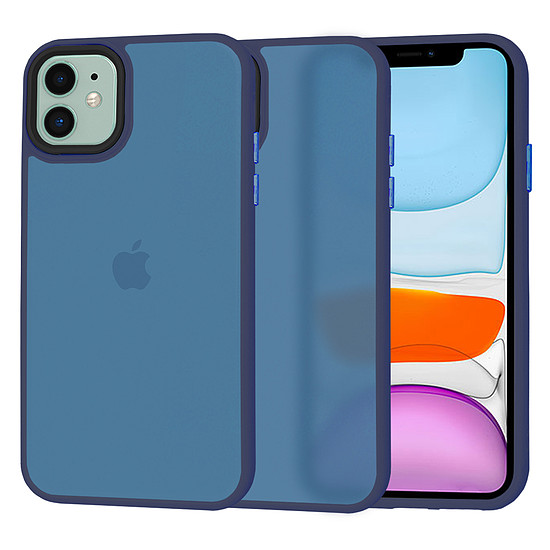 Techsuit - HaloFrost Series - iPhone 11 - Deep Blue (KF2327165)