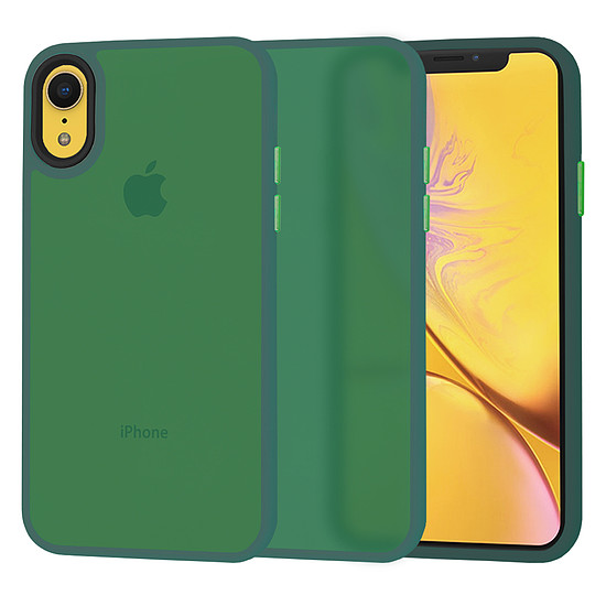 Techsuit - HaloFrost Series - iPhone XR - Midnight Green (KF2324458)