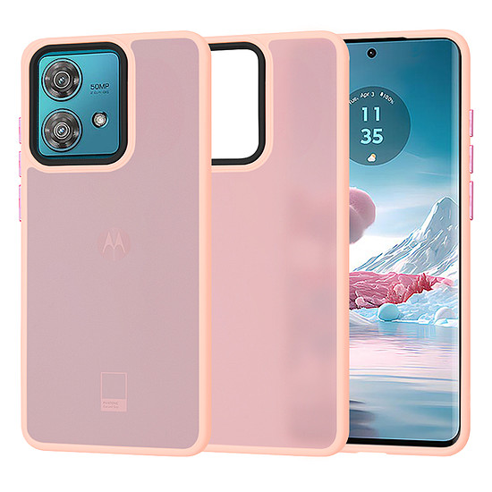 Techsuit - HaloFrost Series - Motorola Edge 40 Neo - Pink (KF2326283)