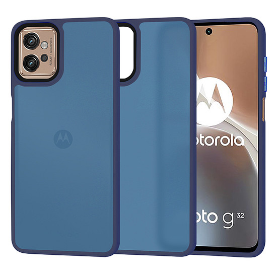 Techsuit - HaloFrost Series - Motorola Moto G32 - Deep Blue (KF2327169)