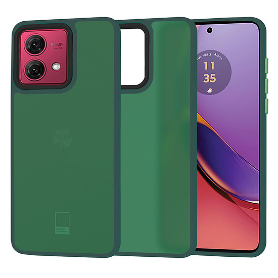 Techsuit - HaloFrost Series - Motorola Moto G84 - Midnight Green (KF2326299)