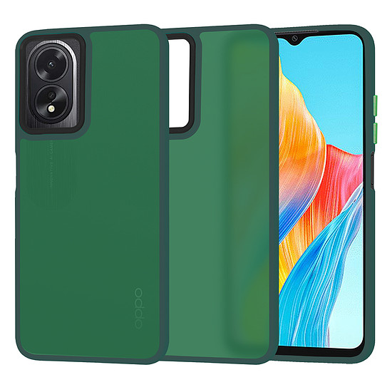 Techsuit - HaloFrost Series - Oppo A38 / A18 - Midnight Green (KF2325653)