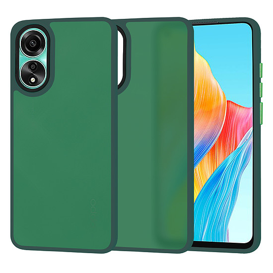 Techsuit - HaloFrost Series - Oppo A78 4G - Midnight Green (KF2325660)