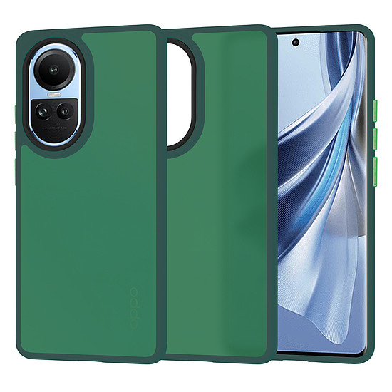 Techsuit - HaloFrost Series - Oppo Reno10 / Reno10 Pro - Midnight Green (KF2325646)