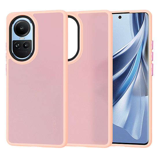 Techsuit - HaloFrost Series - Oppo Reno10 / Reno10 Pro - Rózsaszín (KF2325644)