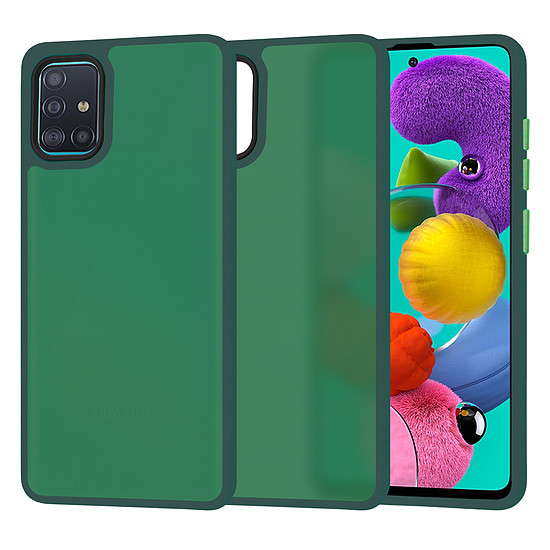 Techsuit - HaloFrost Series - Samsung Galaxy A51 4G - Midnight Green (KF2324857)