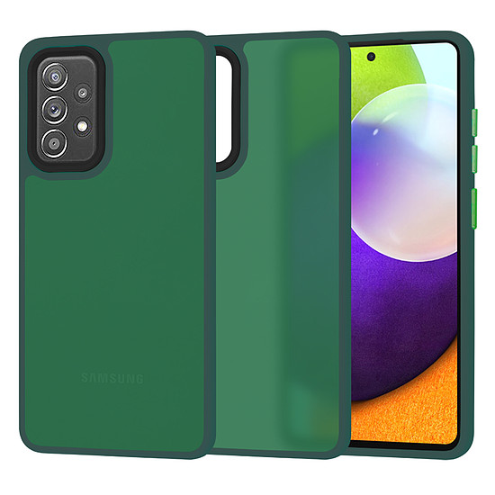 Techsuit - HaloFrost Series - Samsung Galaxy A52 4G / A52 5G / A52s 5G - Midnight Green (KF2324815)