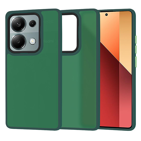 Techsuit - HaloFrost Series - Xiaomi Redmi Note 13 Pro 4G / Poco M6 Pro 4G - Midnight Green (KF2325583)