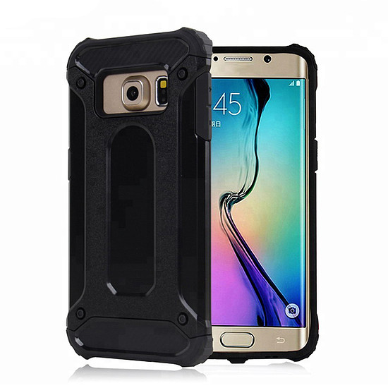 Techsuit - Hibrid Armor - Samsung Galaxy S6 G920 - Fekete (KF231206)