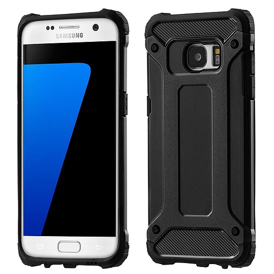 Techsuit - Hibrid Armor - Samsung Galaxy S7 Edge - Fekete (KF231207)