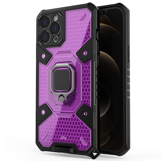 Techsuit - Honeycomb Armor - iPhone 12 Pro Max - Rose-Violet (KF236356)