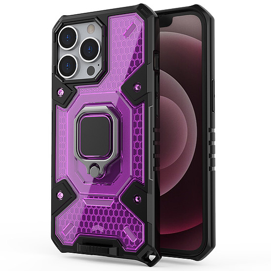 Techsuit - Honeycomb Armor - iPhone 13 Pro - Rose-Violet (KF236353)