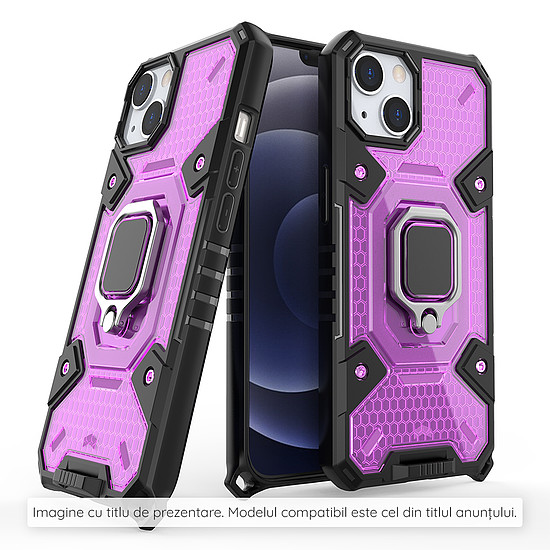 Techsuit - Honeycomb Armor - Samsung Galaxy A13 5G - Rose-Violet (KF238747)