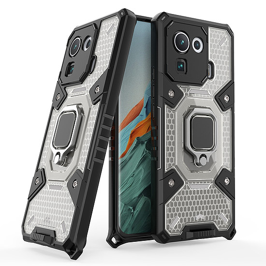 Techsuit - Honeycomb Armor - Xiaomi Mi 11 Pro - Fekete (KF238069)