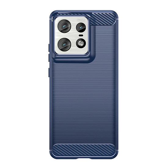 Techsuit - karbon szilikon - Motorola Edge 50 Pro - kék (KF2328045)