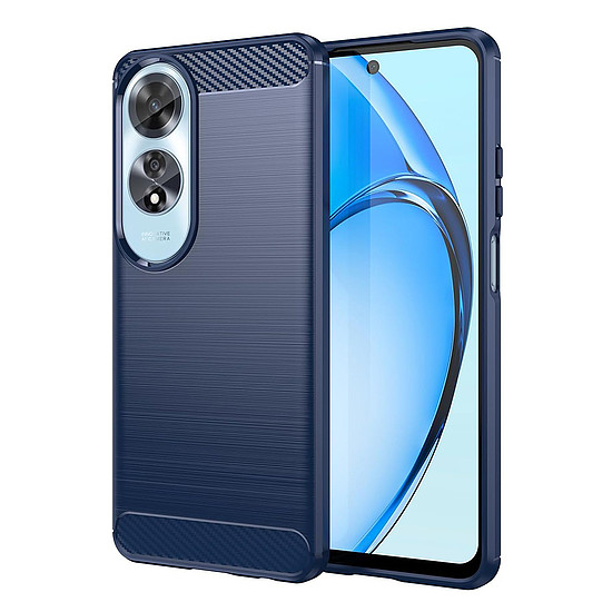 Techsuit - karbon szilikon - Oppo A60 - kék