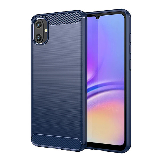 Techsuit - karbon szilikon - Samsung Galaxy A05 - kék (KF2328000)