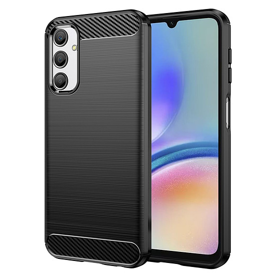 Techsuit - karbon szilikon - Samsung Galaxy A05s - fekete (KF2314829)