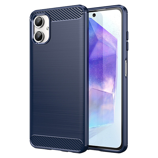 Techsuit - karbon szilikon - Samsung Galaxy A06 - kék (KF2335822)