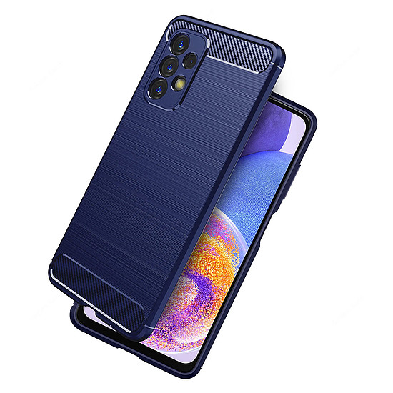 Techsuit - karbon szilikon - Samsung Galaxy A23 4G / A23 5G - kék (KF2327951)