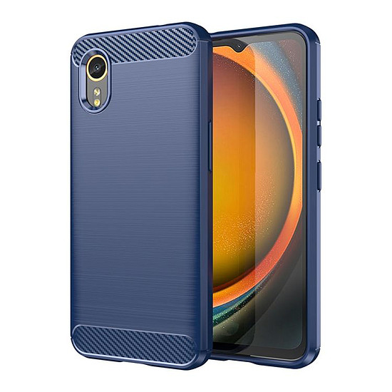 Techsuit - karbon szilikon - Samsung Galaxy Xcover7 - kék (KF2328031)