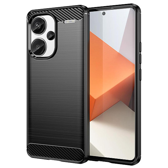 Techsuit - karbon szilikon - Xiaomi Redmi Note 13 Pro+ 5G - fekete (KF2315577)