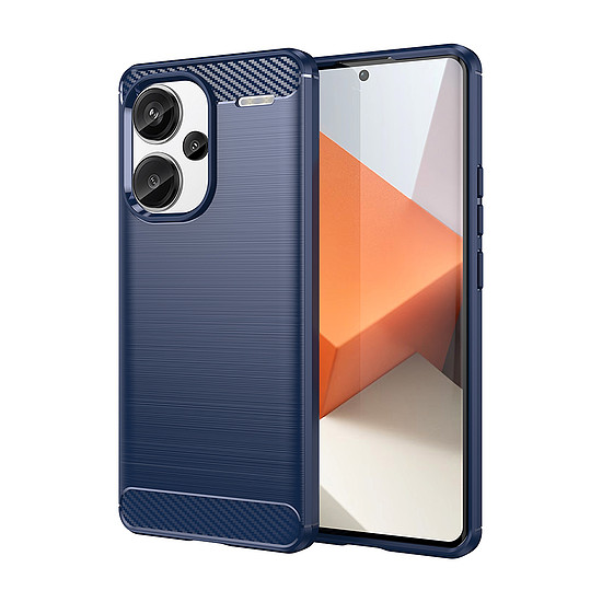 Techsuit - karbon szilikon - Xiaomi Redmi Note 13 Pro+ 5G - kék (KF2328009)