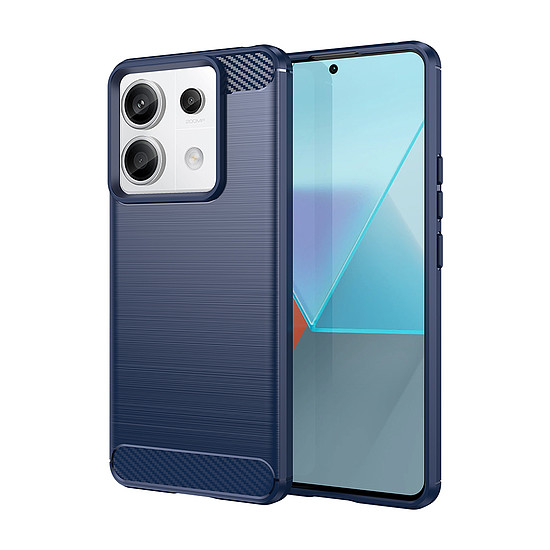 Techsuit - karbon szilikon - Xiaomi Redmi Note 13 Pro 5G / Poco X6 - kék (KF2328008)