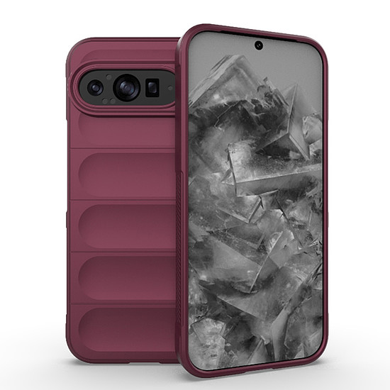 Techsuit - Magic Shield - Google Pixel 9 Pro XL - Bordeaux (KF2323227)