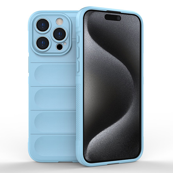 Techsuit - Magic Shield - iPhone 15 Pro - Bleu (KF2322974)