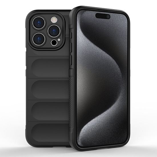 Techsuit - Magic Shield - iPhone 15 Pro - Fekete (KF2322971)