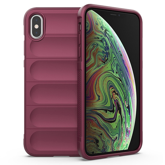 Techsuit - Magic Shield - iPhone XS Max - Bordeaux (KF2322789)