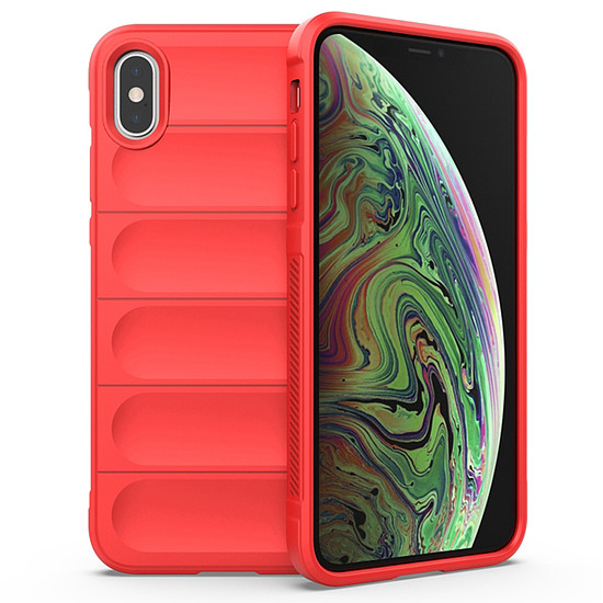 Techsuit - Magic Shield - iPhone XS Max - Piros (KF2322787)