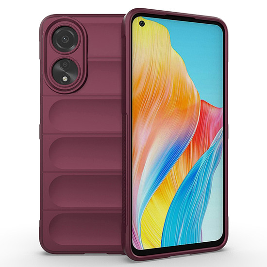 Techsuit - Magic Shield - Oppo A78 4G - Bordeaux