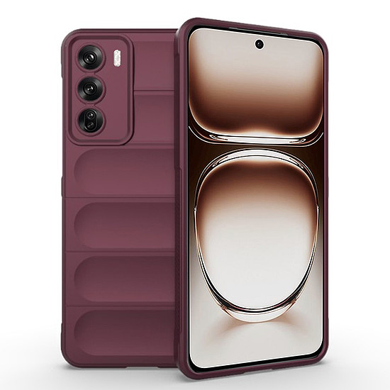 Techsuit - Magic Shield - Oppo Reno12 - Bordeaux