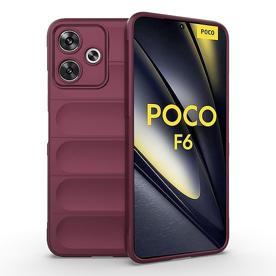 Techsuit - Magic Shield - Xiaomi Poco F6 - Bordeaux